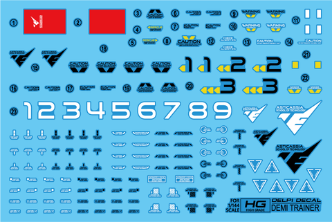 Delpi Decal HG Demi Trainer