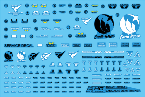 Delpi Decal HG Chuchu's Demi Trainer