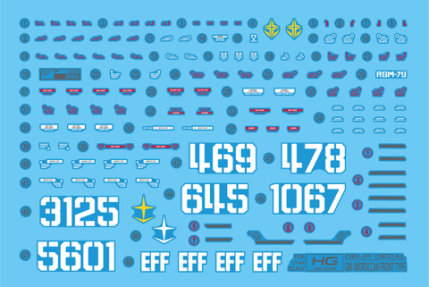 Delpi Decal HG GM [Moroccan Front]