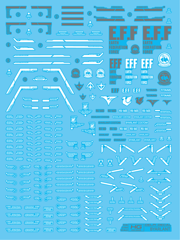 Delpi Decal HG Byarlant/Byarlant Custom