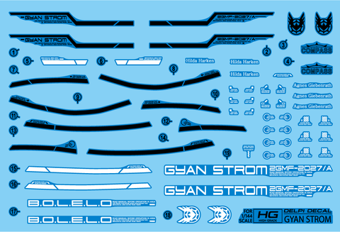 Delpi Decal HG Gyan Strom