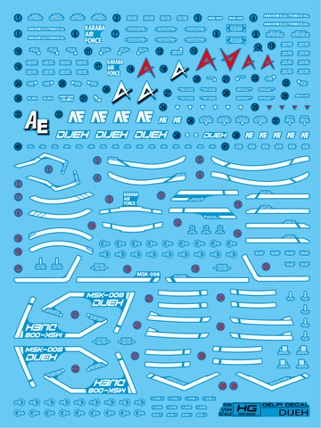 Delpi Decal HG Dijeh