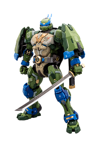 Heat Boys TMNT - Mecha Leonardo Metal Figure