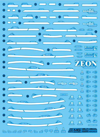 Delpi Decal MG Gelgoog