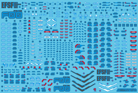 Delpi Decal 1/48 RX-78F00