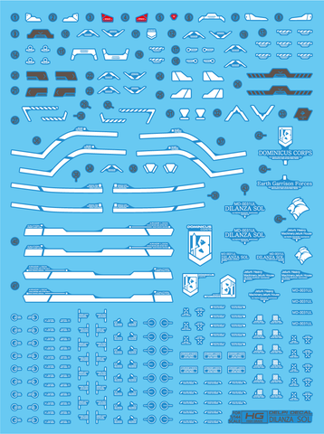 Delpi Decal HG Dilanza Sol