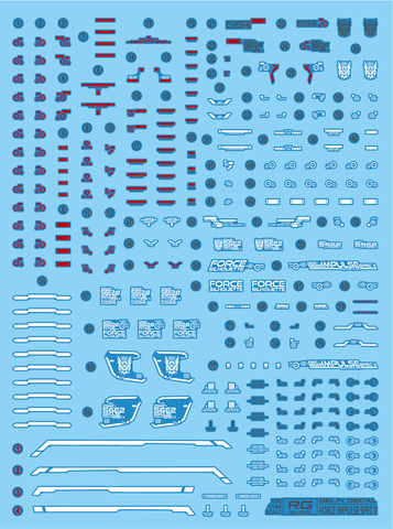 Delpi Decal RG Force Impulse Gundam [Spec II]