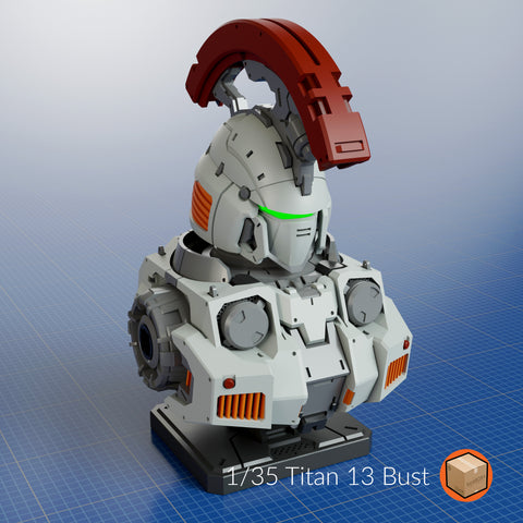 LootBOX+ 1/35 Titan 13 Bust [Tallgeese]