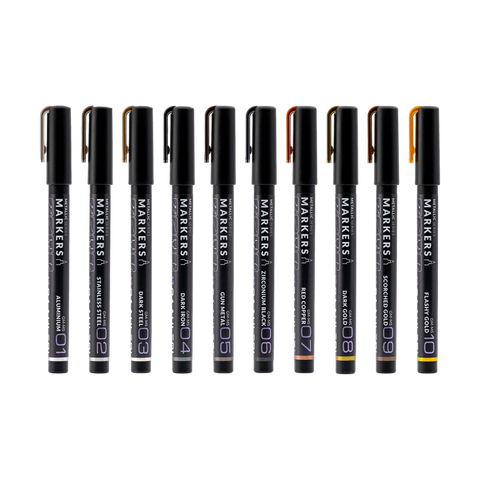 Metallic Series Marker Set