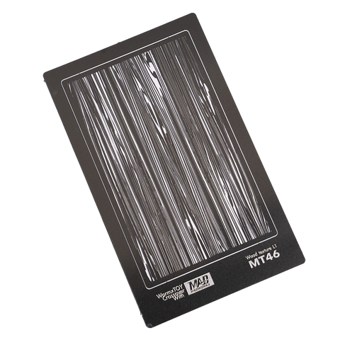 Madworks MT-46 Wood Grain Texture L1 Stencil for Painting