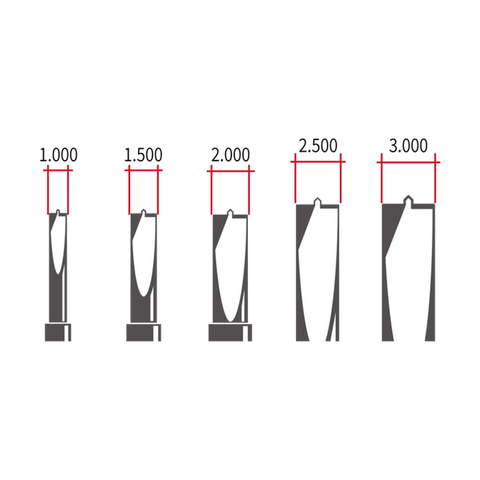 Centering Flat-Blade Drill Bit Set
