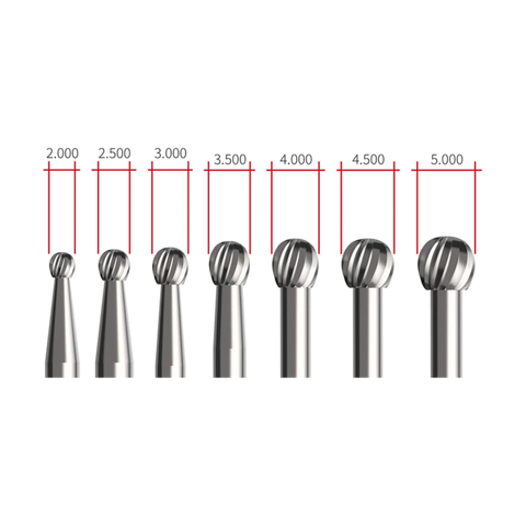 Round Cutter Drill Bit Set