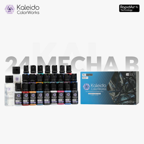 Kaleido ColorWorks 24 Mecha Colors Set B (20ml bottles)
