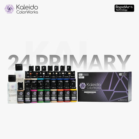 Kaleido ColorWorks 24 Primary Colors Set B (20ml bottles)