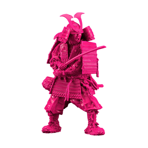 PLAMAX 1/12 Kamakura Period Armored Warrior (Pink Color Edition)