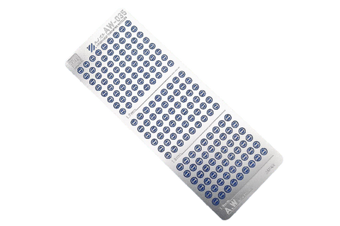 AW-035 Photo Etch Thruster Nozzles