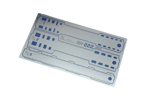 AW-222 Scribing Template