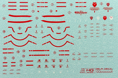 Delpi Decal HG GQuuuuuuX