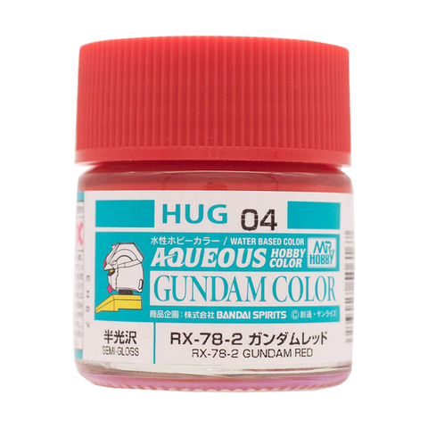 Aqueous Gundam Color HUG04 RX-78-2 Gundam Red 10ml