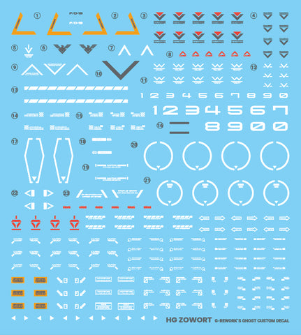 G-Rework HGWFM Zowort Decals