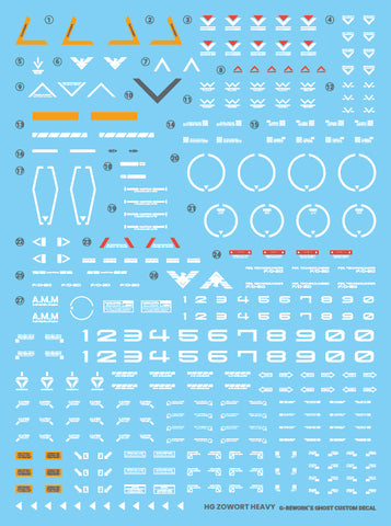 G-Rework HGWFM Zowort Heavy Decals