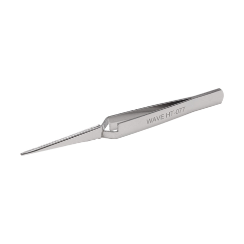 Wave HT-077 HG Reverse Action Tweezers (Straight Type)