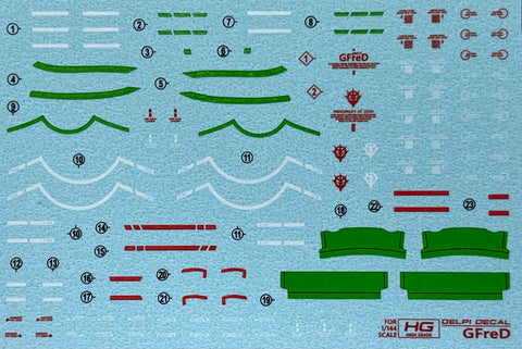 Delpi Decal HG GFreD