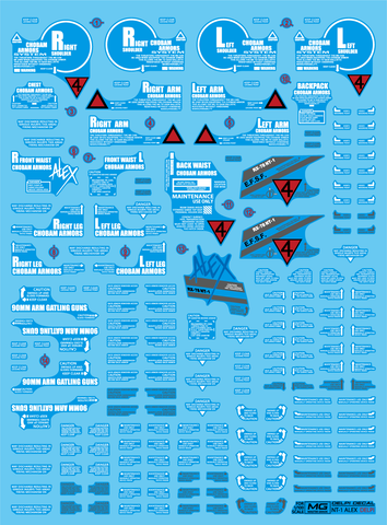 Delpi Decal MG NT-1 Alex (Delpi Design Ver.)