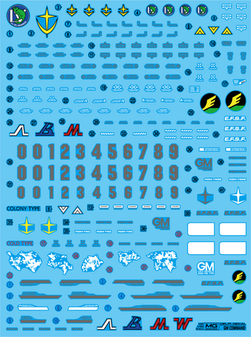 Delpi Decal MG GM Command