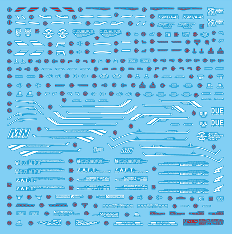 Delpi Decal MGSD Destiny Gundam (Delpi Ver.)