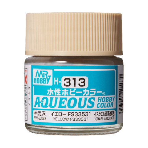 Aqueous H313 Semi-Gloss Yellow FS33531 10ml