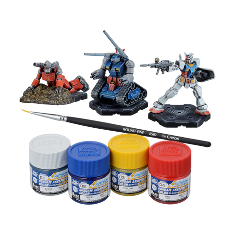 Gundam Assemble Paint Pack 01