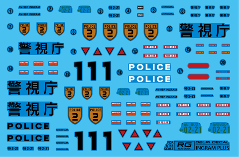 Delpi Decal RG Ingram Plus
