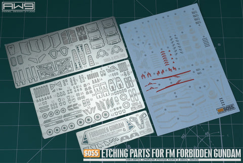 S55 Photo Etch FM 1/100 Forbidden Gundam w/ Decals