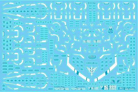 Delpi Decal SD Neo Zeong (Luminous)