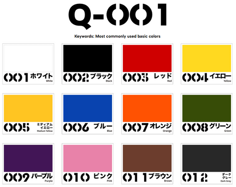 QUICK IDEA Model Acrylic Color Set