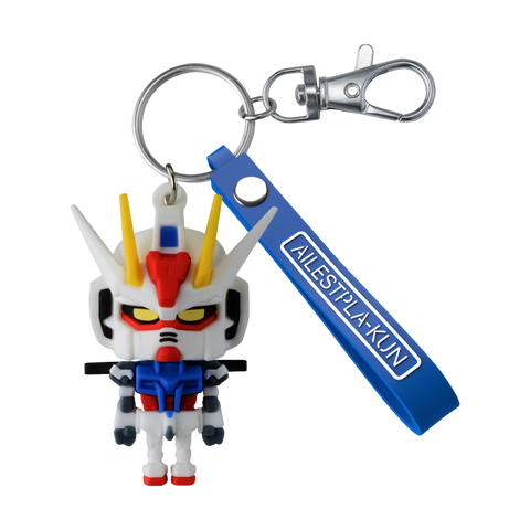 Aile Stpla-kun 3D Rubber Mascot Keychain