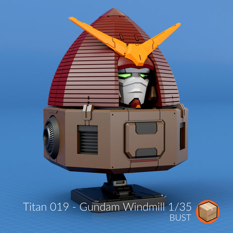 LootBOX+ 1/35 Titan 19 Bust [Windmill]