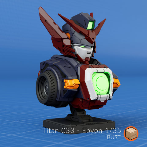 LootBOX+ 1/35 Titan 33 Bust [Epyon]