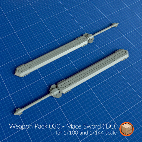 LootBOX+ WP030 Mace Sword (IBO)