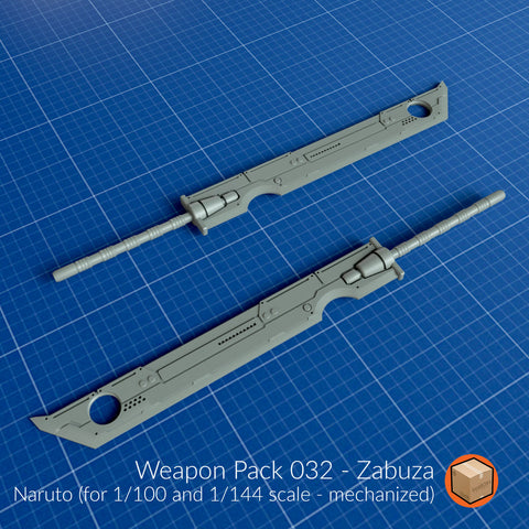 LootBOX+ WP032 Zabuza Sword