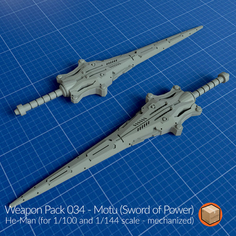 LootBOX+ WP034 Sword of Power (Mo-tu)