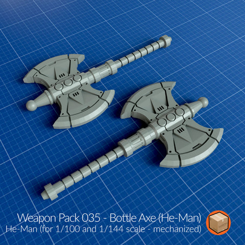 LootBOX+ WP035 Battle Axe (He-Man)