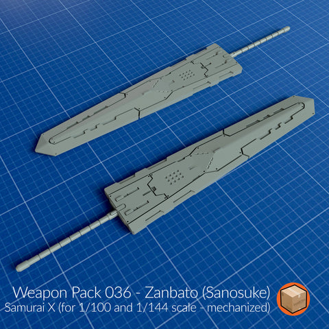 LootBOX+ WP036 Zanbatou (Samurai X)