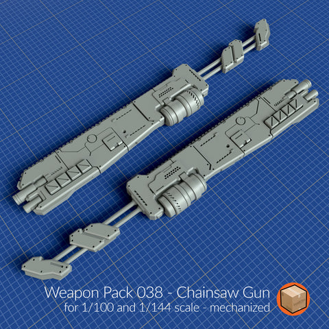 LootBOX+ WP038 Chainsaw Gun