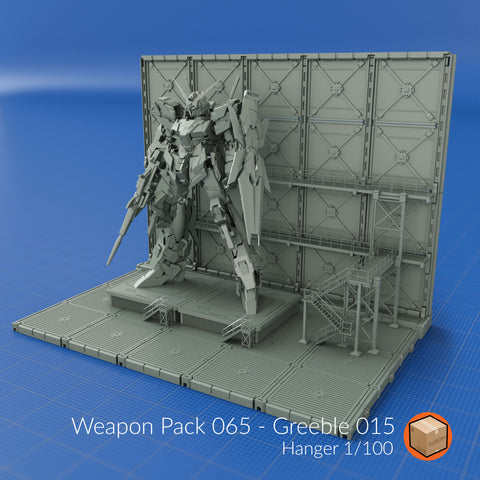 LootBOX+ WP065 - Greeble 015 1/100 Hangar