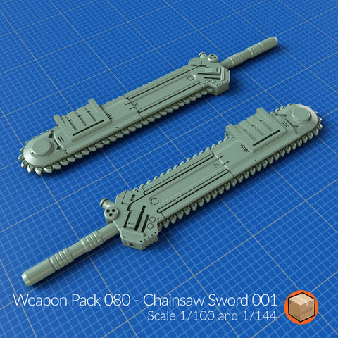 LootBOX+ WP080 - Chainsaw Sword 001