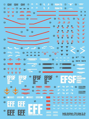 G-Rework MG GM 2.0 Decals