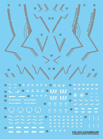 HG Hambrabi (GQ) Decals