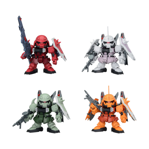 SDBB ZGMF Zaku Series Set